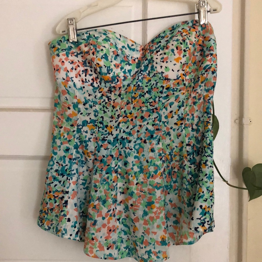 BCBG peplum top